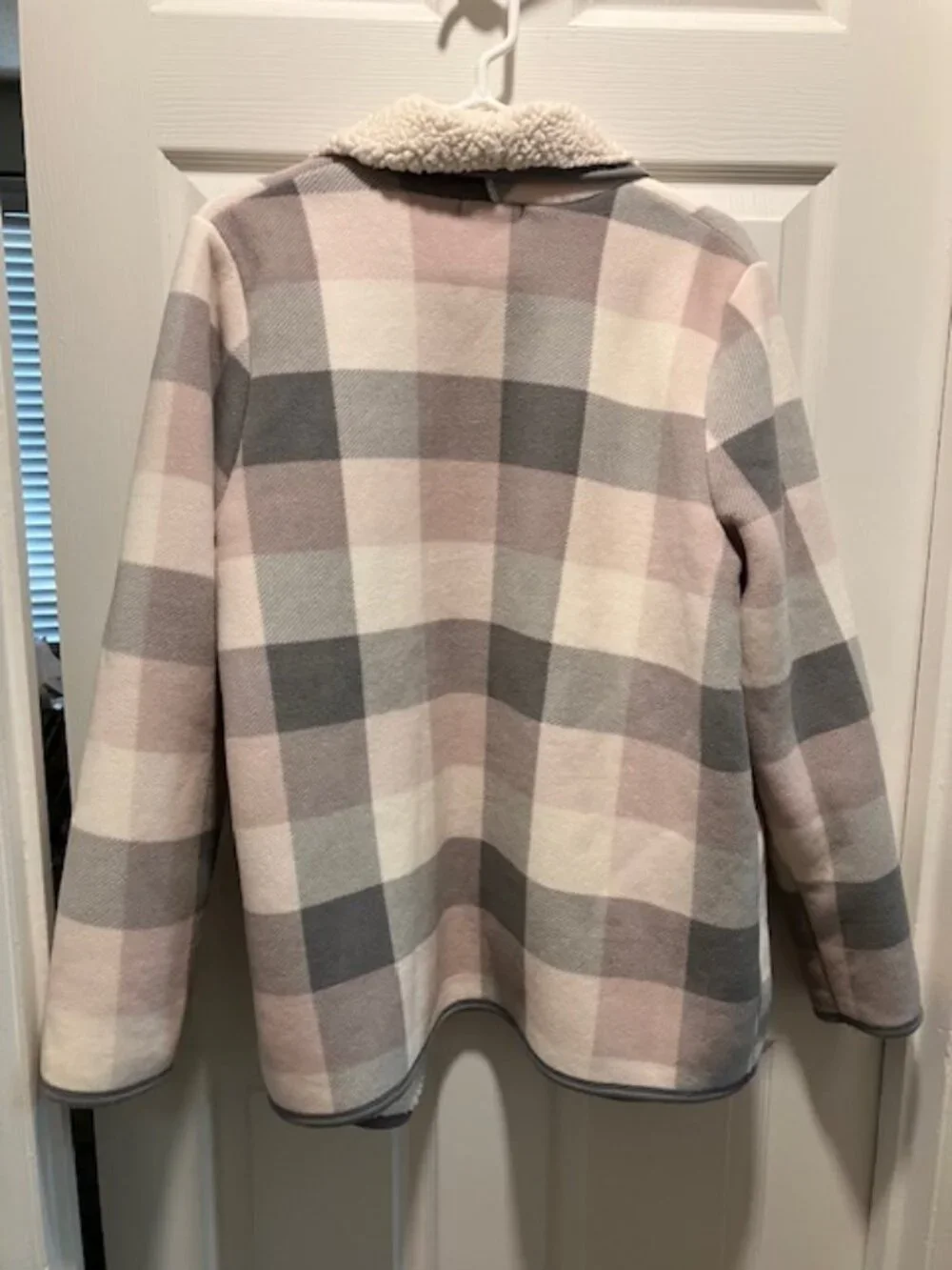 Sonoma Open Front Sherpa Lined Caridgan Jacket Size XL